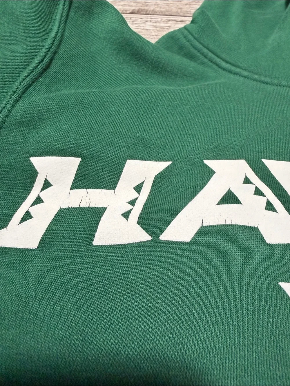 Nike Hawaii Rainbow Warriors Hoodie Men’s S Green Pullover Fleece